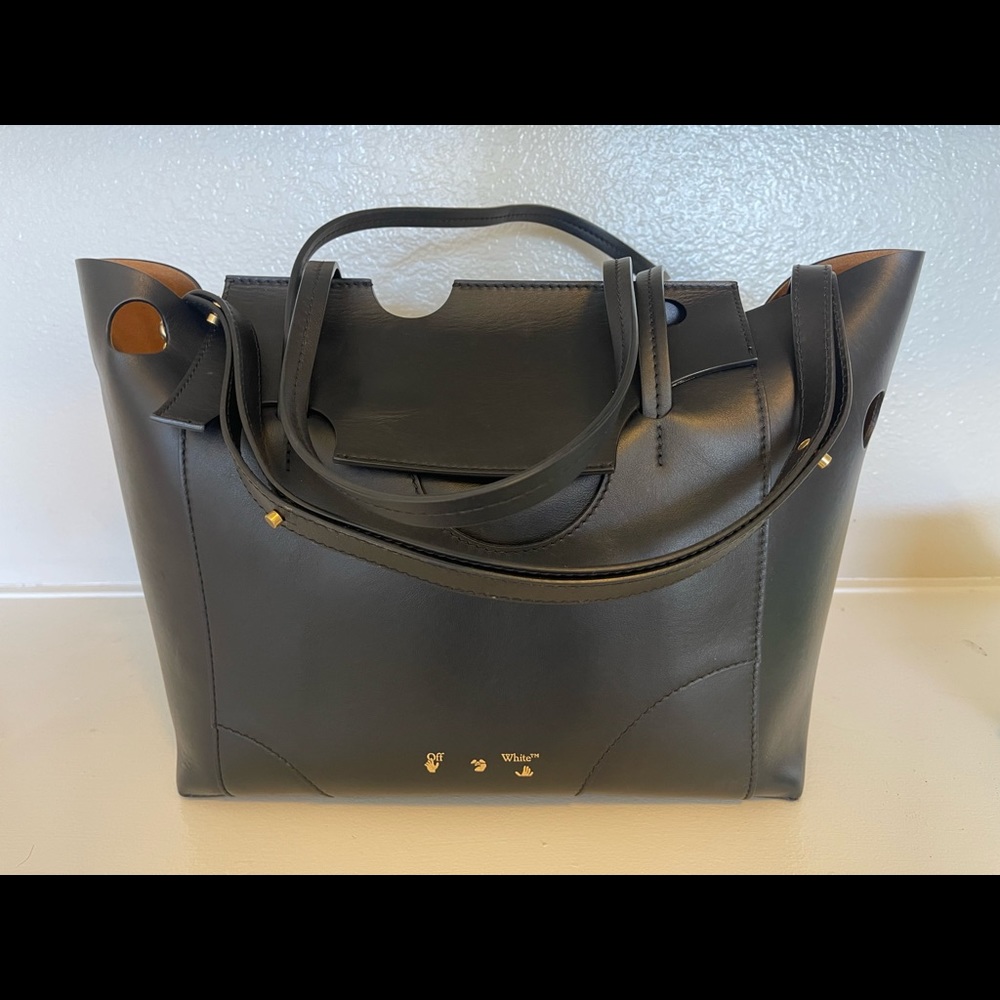 Off-white Black 38 Burrow Tote Bag
